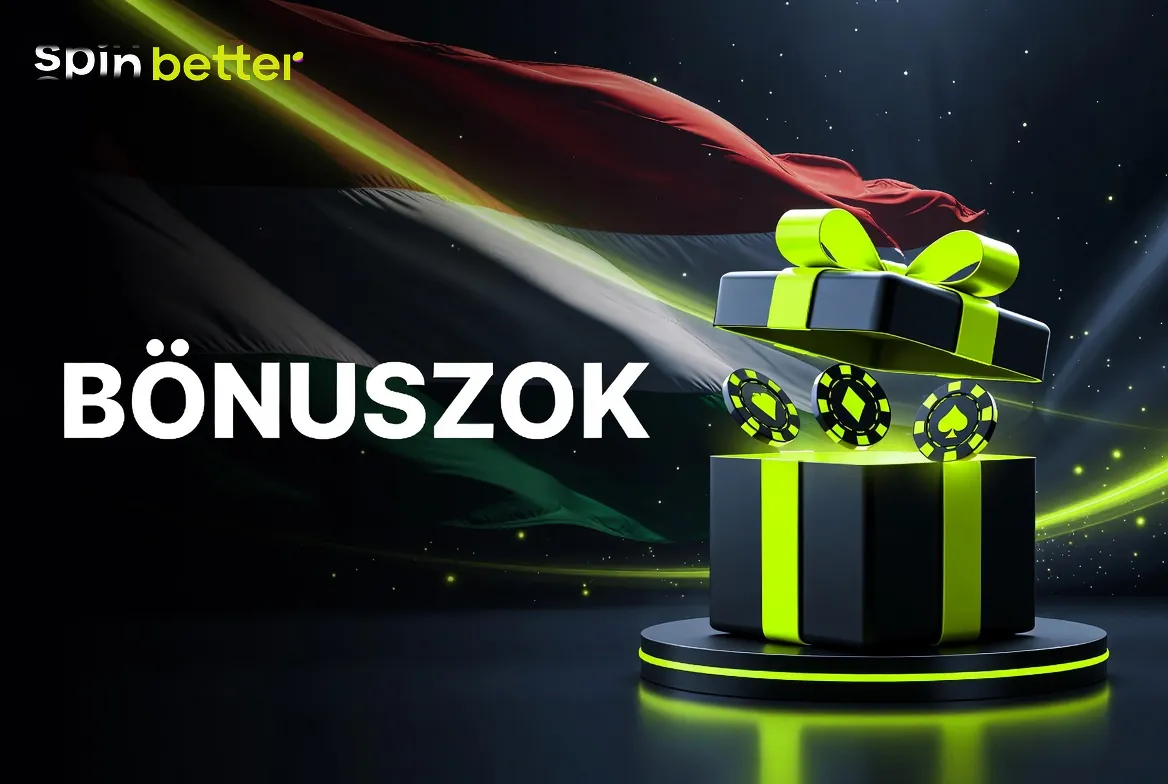 SpinBetter bonus oldala a négy befizetéses üdvözlő csomaggal
